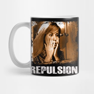 Cinematic Nightmare Repulsions Vintage Movie Art Tee Mug